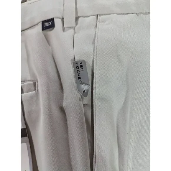 Dockers Men's Gray Solid Relaxed Fit Stone Golf Pants Size 42 x 30 NWT - Picture 5 of 8